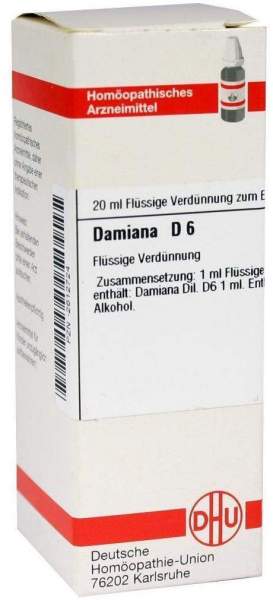 Damiana D 6 Dilution