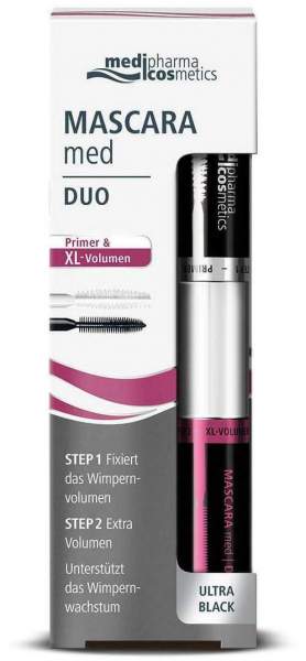 Medipharma Cosmetics Mascara Med Duo Primer &amp; Xl Volumen 5 ml +...