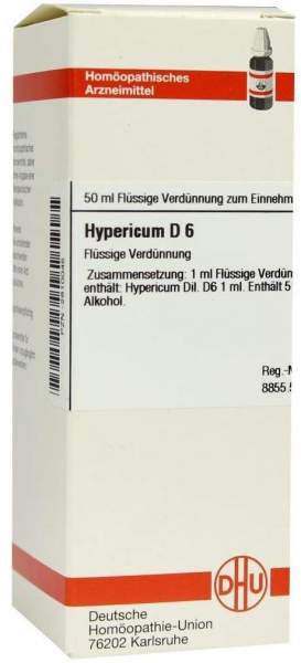 Hypericum D6 Dilution 50 ml Dilution