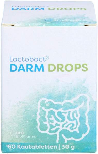 Lactobact Darm Drops 60 Kautabletten