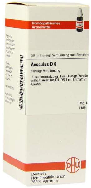 Aesculus D6 50 ml Dilution