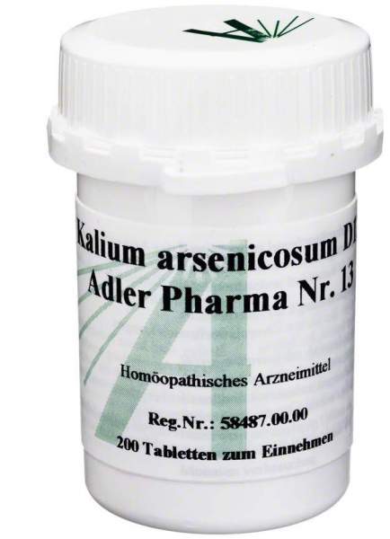 Biochemie Adler 13 Kalium Arsenicosum D 12 200 Tabletten