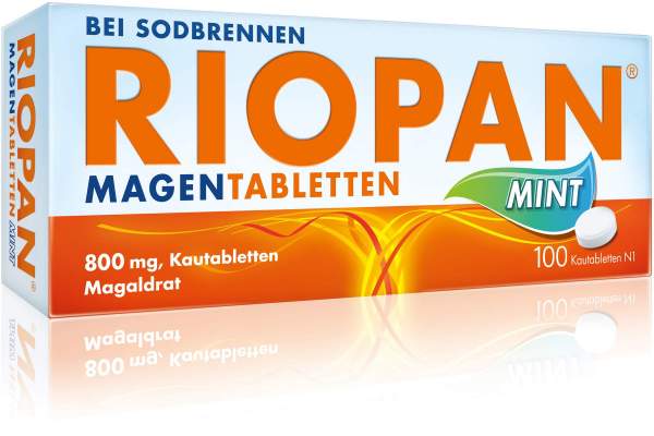 Riopan Magen 100 Kautabletten Mint 800 mg