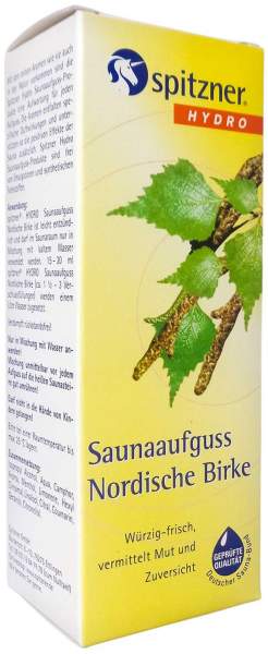 Spitzner Saunaaufguss Nordische Birke Hydro 190 ml