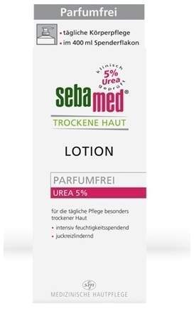 Sebamed Trockene Haut Parfümfrei Lotion Urea 5% 400 ml Lotion