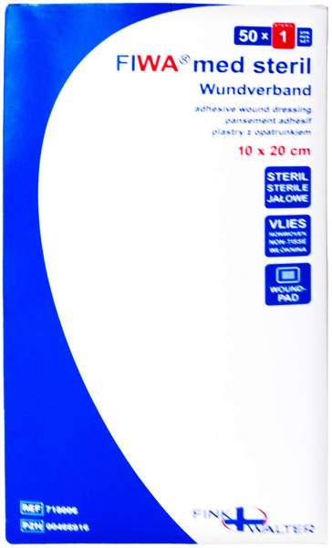 Wundverband Steril 10 X 20 cm 50 Verbände
