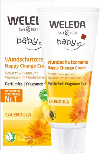 Weleda Wundschutzcreme Parfümfrei Calendula 75 ml