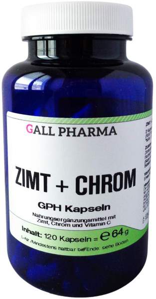 Zimt+chrom Gph 120 Kapseln