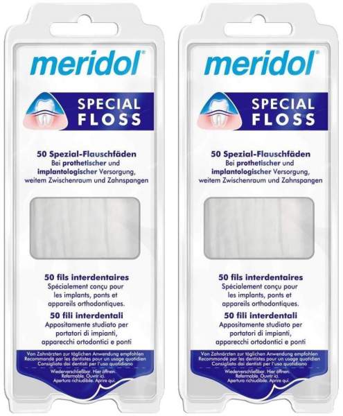 Meridol special Floss 2 x 1 Packung