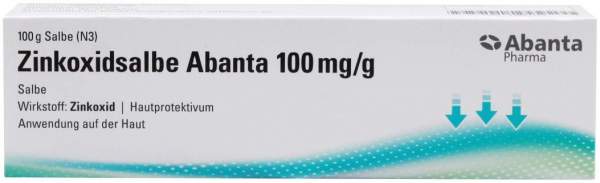 Zinkoxidsalbe Abanta 100 mg-g 100 g