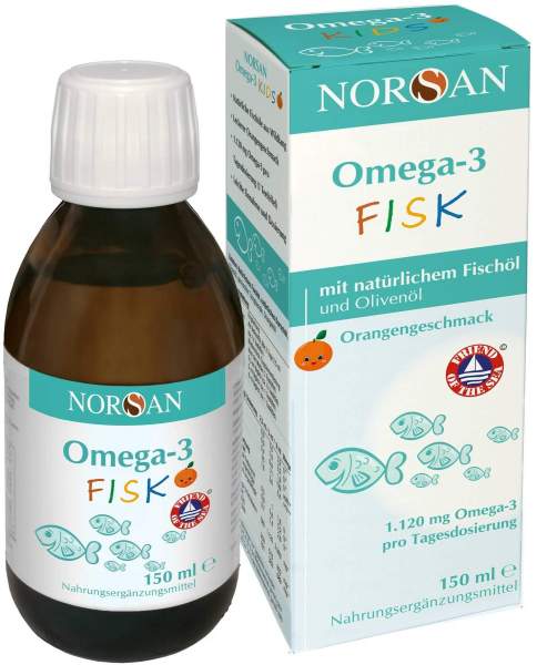 Norsan Omega-3 Fisk Für Kinder 150 ml