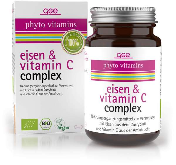 Eisen &amp; Vitamin C Complex Bio 60 Tabletten