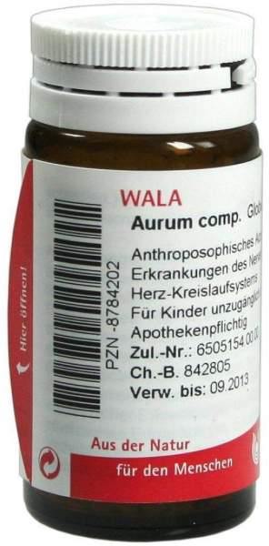 Aurum Comp. 20 G Globuli