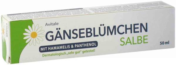Gänseblümchen Salbe Mit Hamamelis &amp; Panthenol 50 G