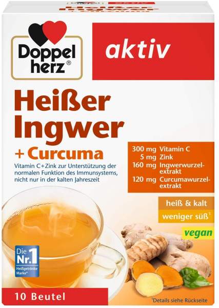Doppelherz aktiv Heißer Ingwer 10 Beutel