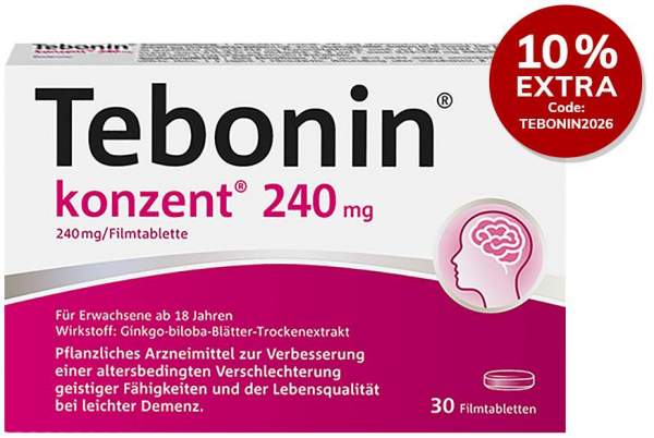 Tebonin konzent 240 mg 30 Filmtabletten