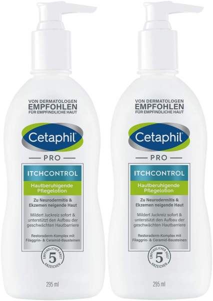 Cetaphil Pro Itch Control Pflegelotion 2 x 295 ml