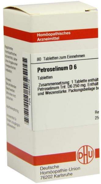Petroselinum D 6 80 Tabletten
