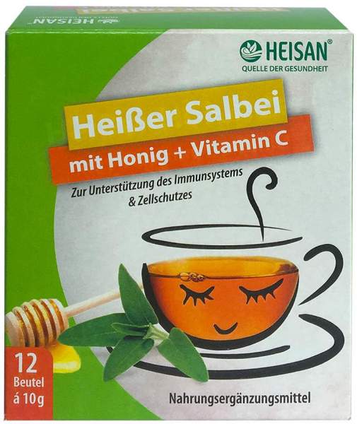 Heisser Salbei + Honig + Vitamin C 12 X 10 G Pulver