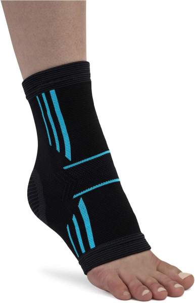 Knöchelstütze, elastisch, schwarz Universalgröße