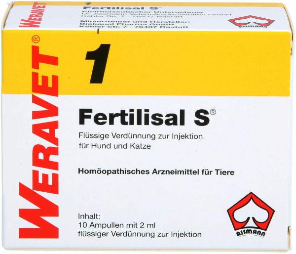 Fertilisal S1 Ampullen Für Hunde Katzen Heim-Und Z
