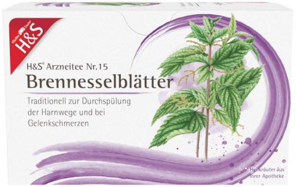 H&amp;S Brennesselblättertee 20 Filterbeutel