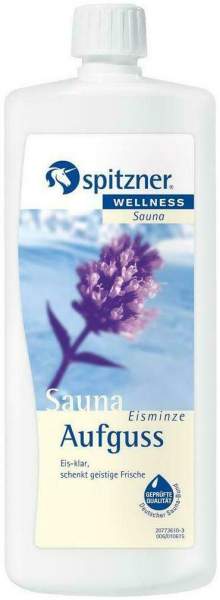 Spitzner Saunaaufguss Eisminze Wellness 1000 ml