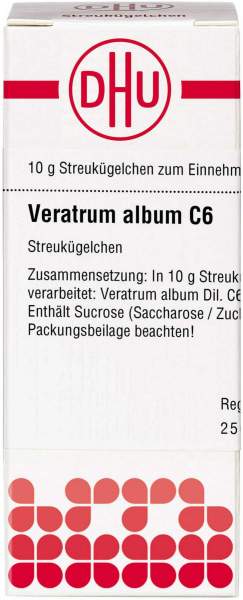 Dhu Veratrum Album C6 10 G Globuli