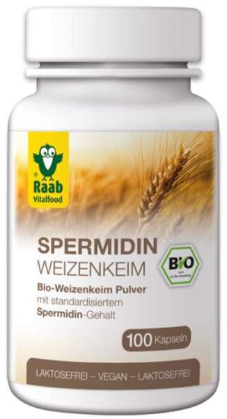 Bio Spermidin Weizenkeim 60 Kapseln