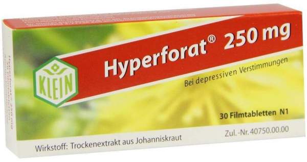 Hyperforat 250 mg 30 Filmtabletten