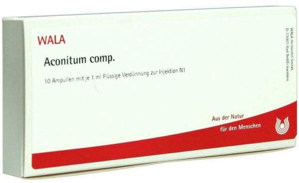 Wala Aconitum Comp. 10 X 1 ml Ampullen