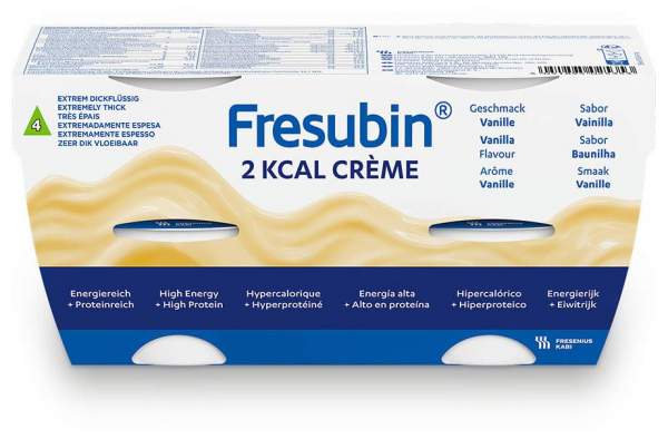 Fresubin 2 Kcal Creme Vanille im Becher 4 x 125 g