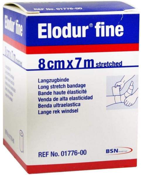 Elodur Fein Kompressionsbinde 7mx8cm 1776