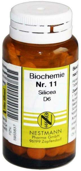 Biochemie 11 Silicea D 6 Tabletten 100 Tabletten