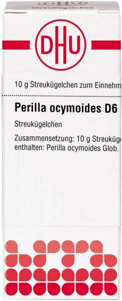 Dhu Perilla Ocymoides D6 Globuli 10 G