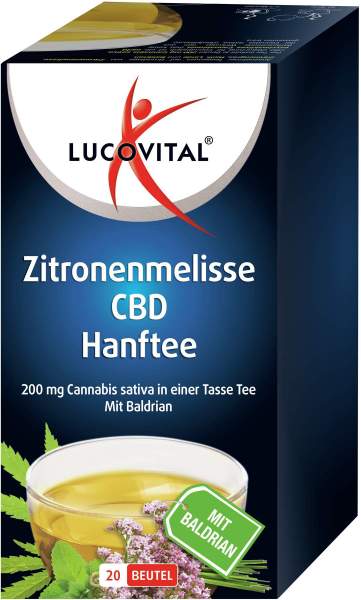 Lucovital Cannabidiol Hanftee 20 Beutel