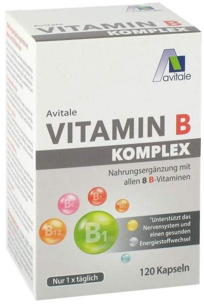 Vitamin B Komplex 120 Veggie-Kapseln