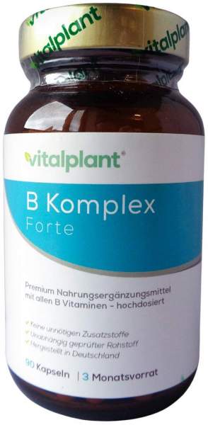 Vitamin B Complex Forte Vitalplant Kapseln