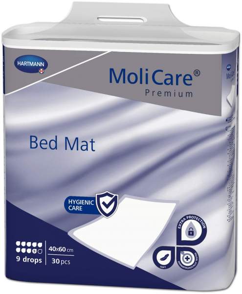Molicare Premium Bed Mat 9 Tropfen 40x60 cm 30 Stück