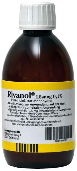 Rivanol Lösung 0,1% 300 ml