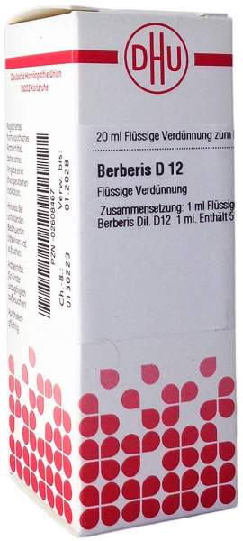 BERBERIS D 12 Dilution 20 ml