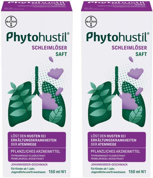 Phytohustil Schleimlöser Saft 2 x 150 ml