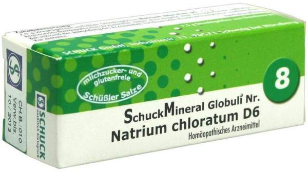 Schuckmineral Globuli 8 Natrium Chloratum D6 7,5 G Globuli