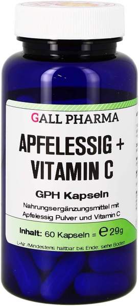 Apfelessig + Vitamin C 60 Kapseln