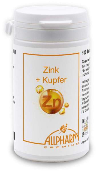 Minka Zink + Kupfer Tabletten
