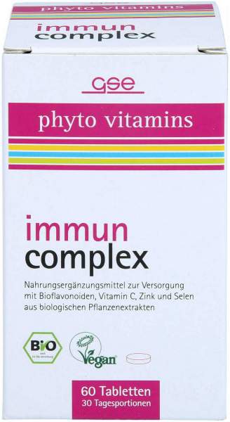 GSE Immun Complex Bio Phyto Vitamins Tabletten 60 Stück