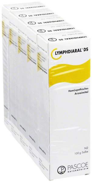 Lymphdiaral Ds 5 X 100 G Salbe