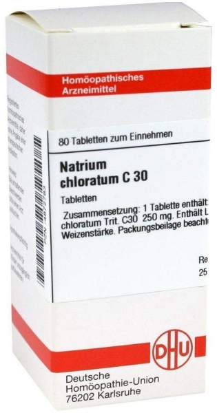 Natrium Chloratum C 30 Tabletten