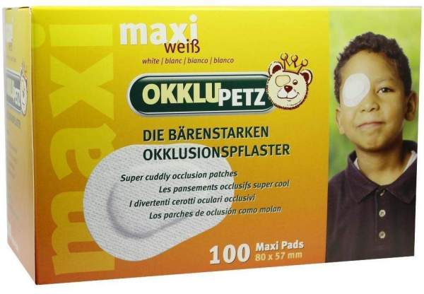 Okklupetz 100 Okklusionspflaster Maxi Weiß