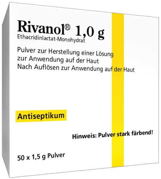 Rivanol 1,0 G Pulver 50 Stück